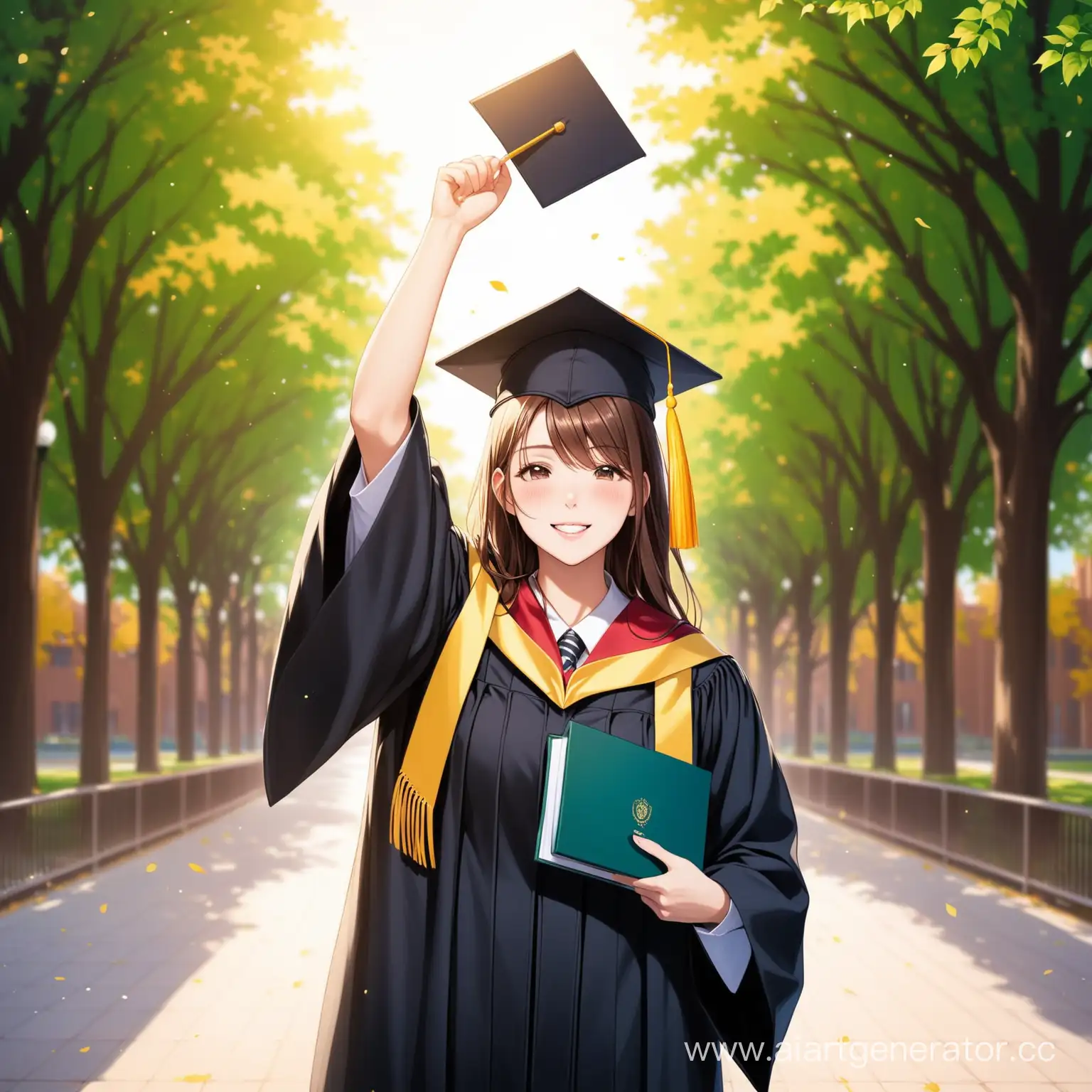 Young-Woman-Celebrating-Graduation-from-University