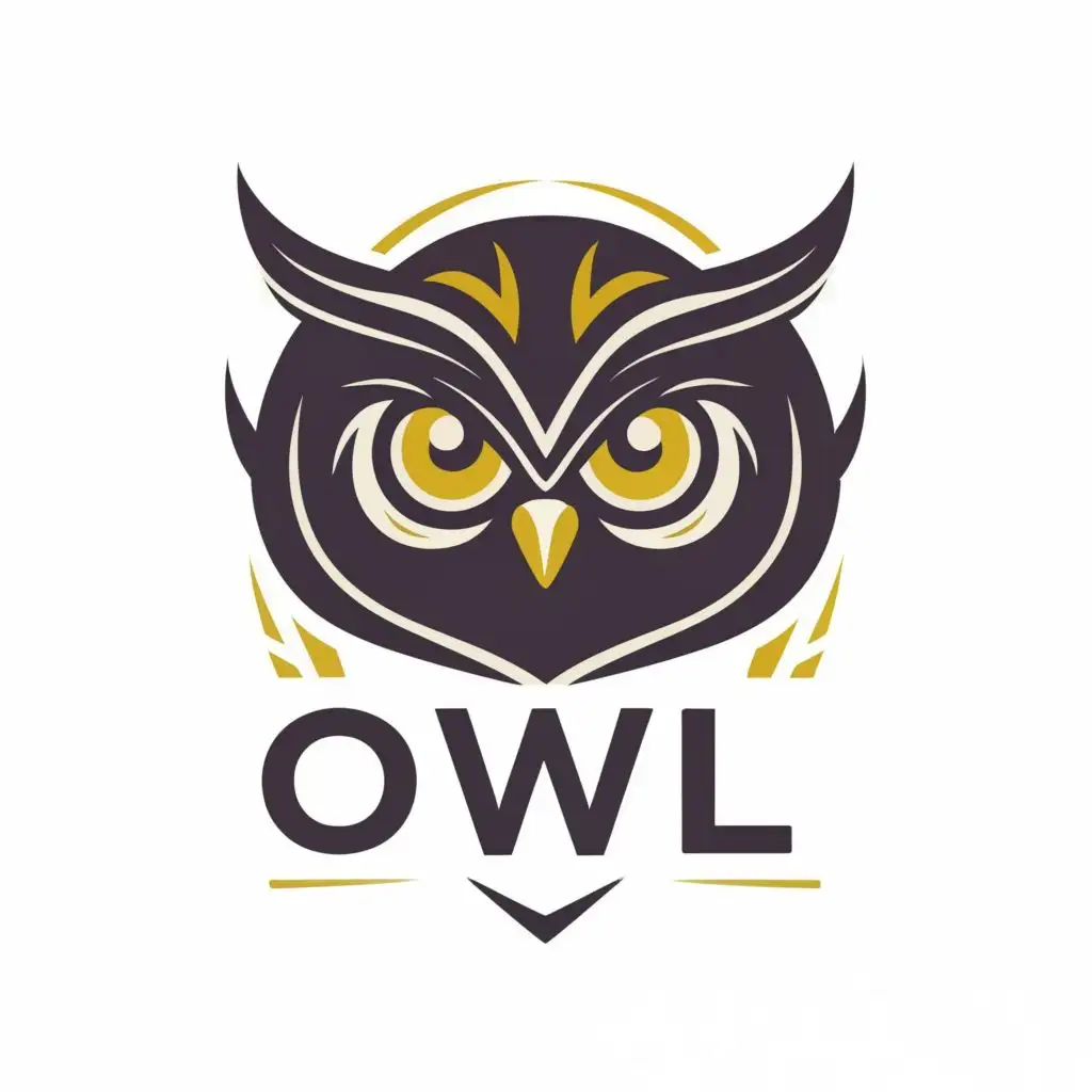 logo, owl, with the text "Owl", typography