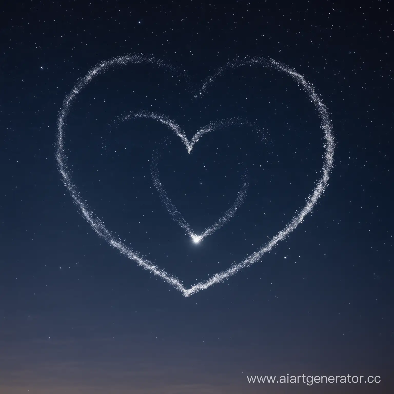 Starry-Night-with-HeartShaped-Moon