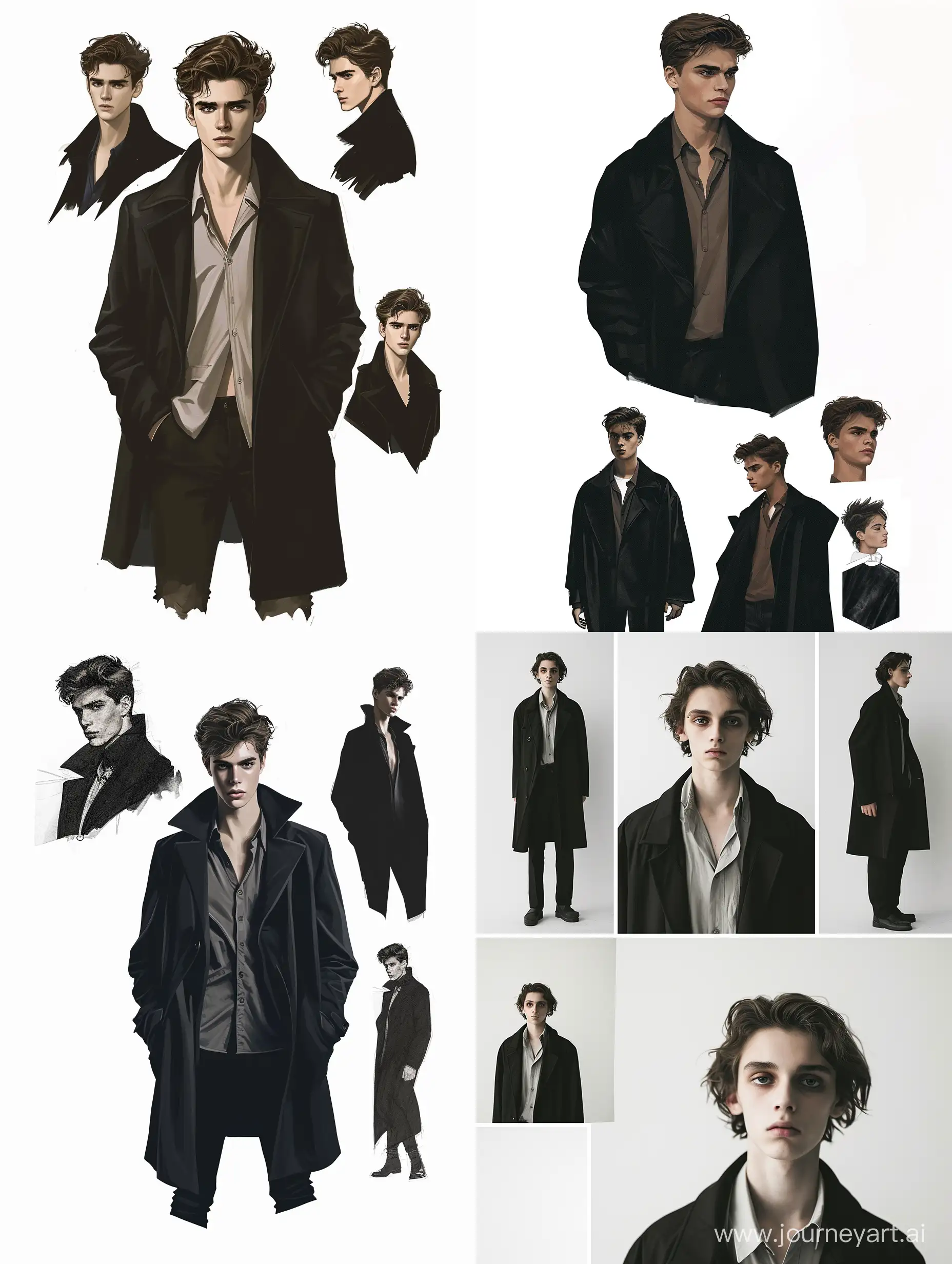 Serious-16YearOld-Boy-in-Stylish-Black-Coat-Realistic-Portrait