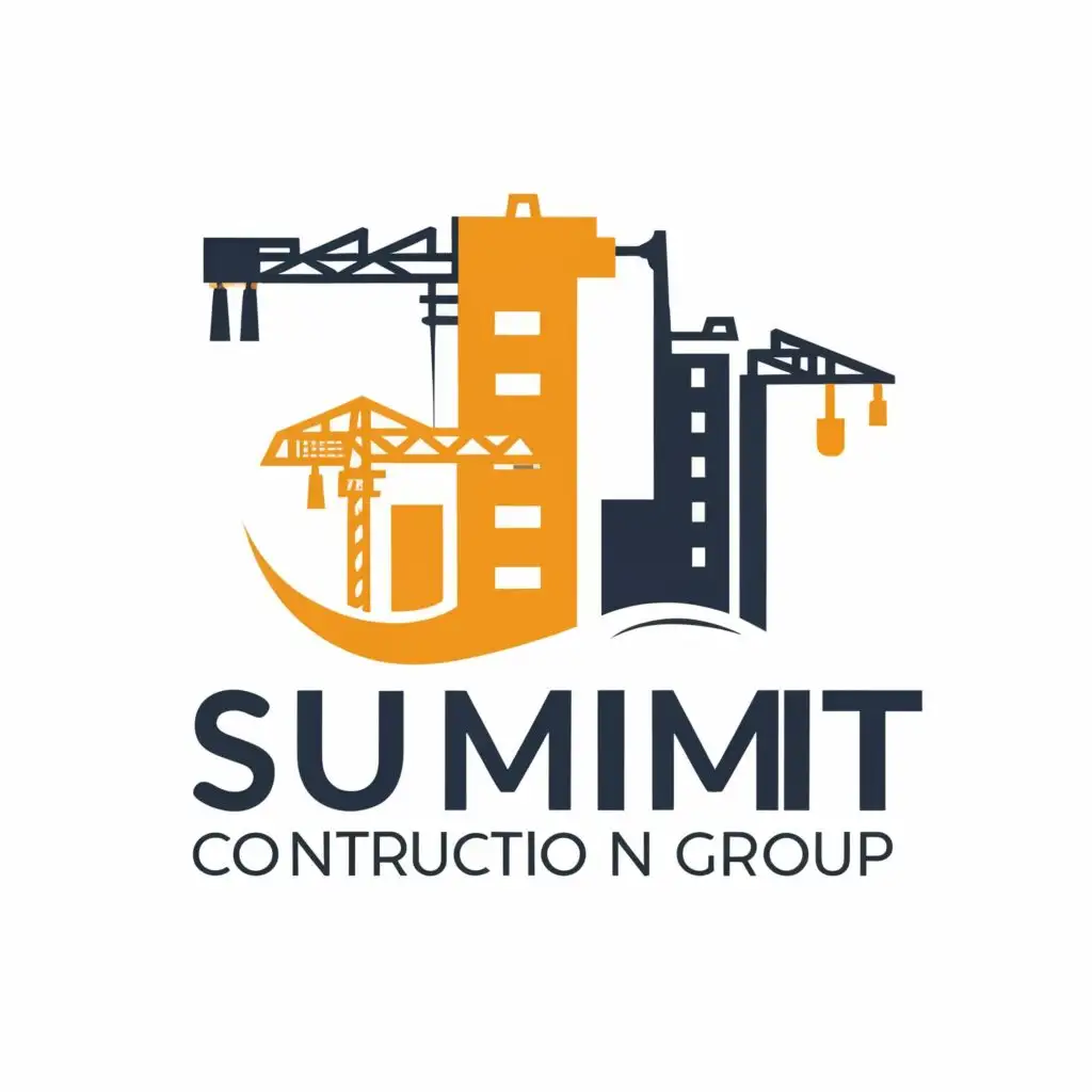 logo, Construction, with the text "Summit Construction Group", typography, be used in Construction industry