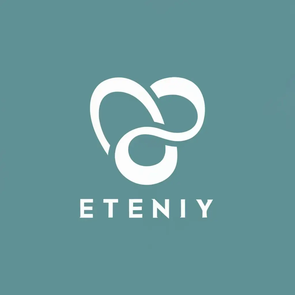 logo, Eternity, with the text "Wellkoy", typography, be used in Entertainment industry