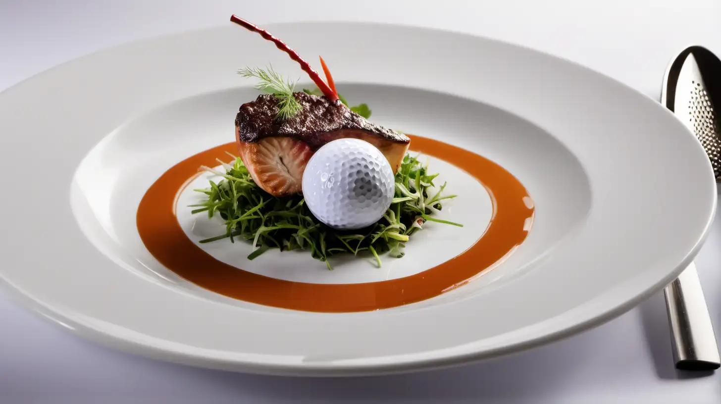Gastronomic Golf Experience with Fork Elegance
