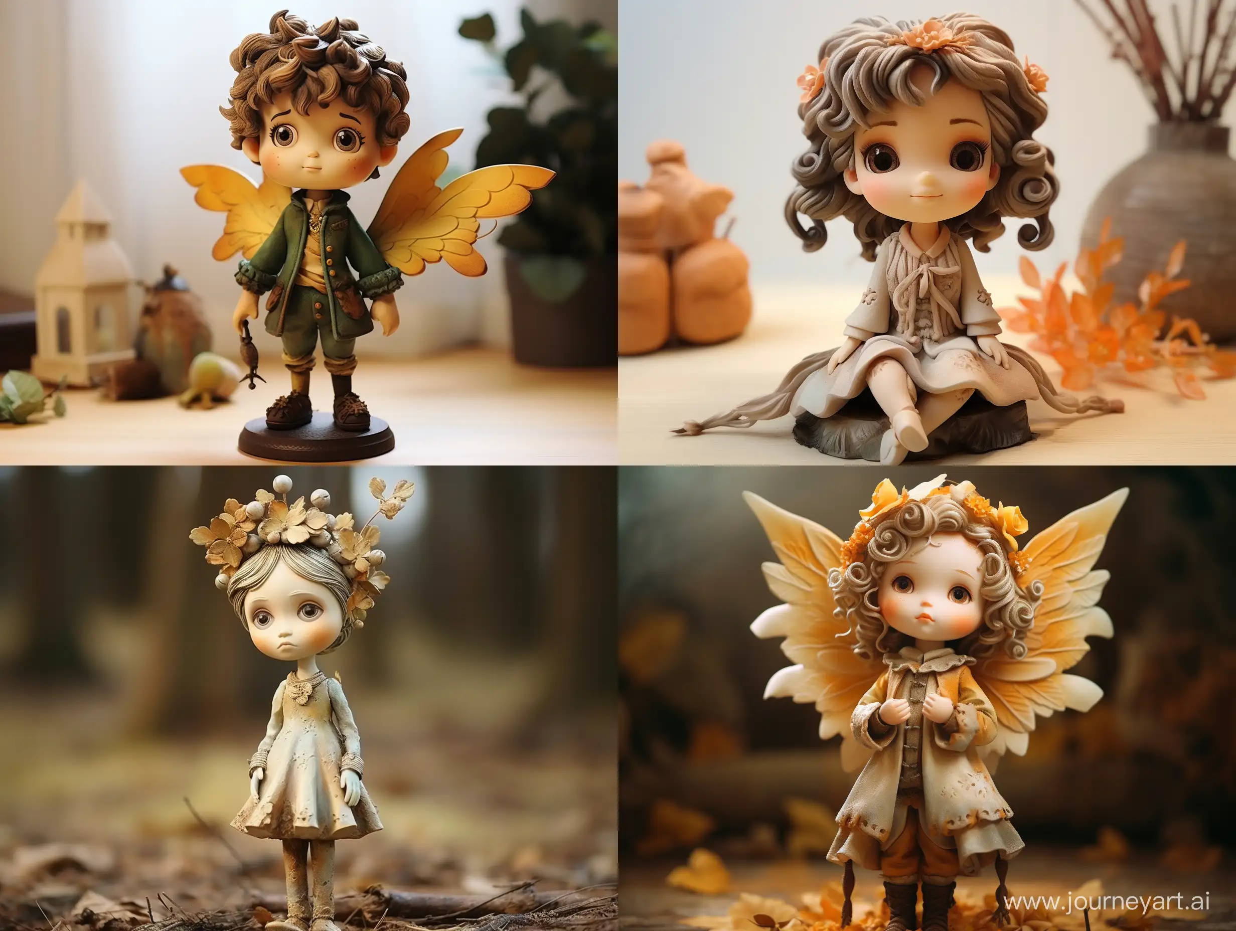 Charming-Clay-Statuette-of-an-Imaginary-FairyTale-Character