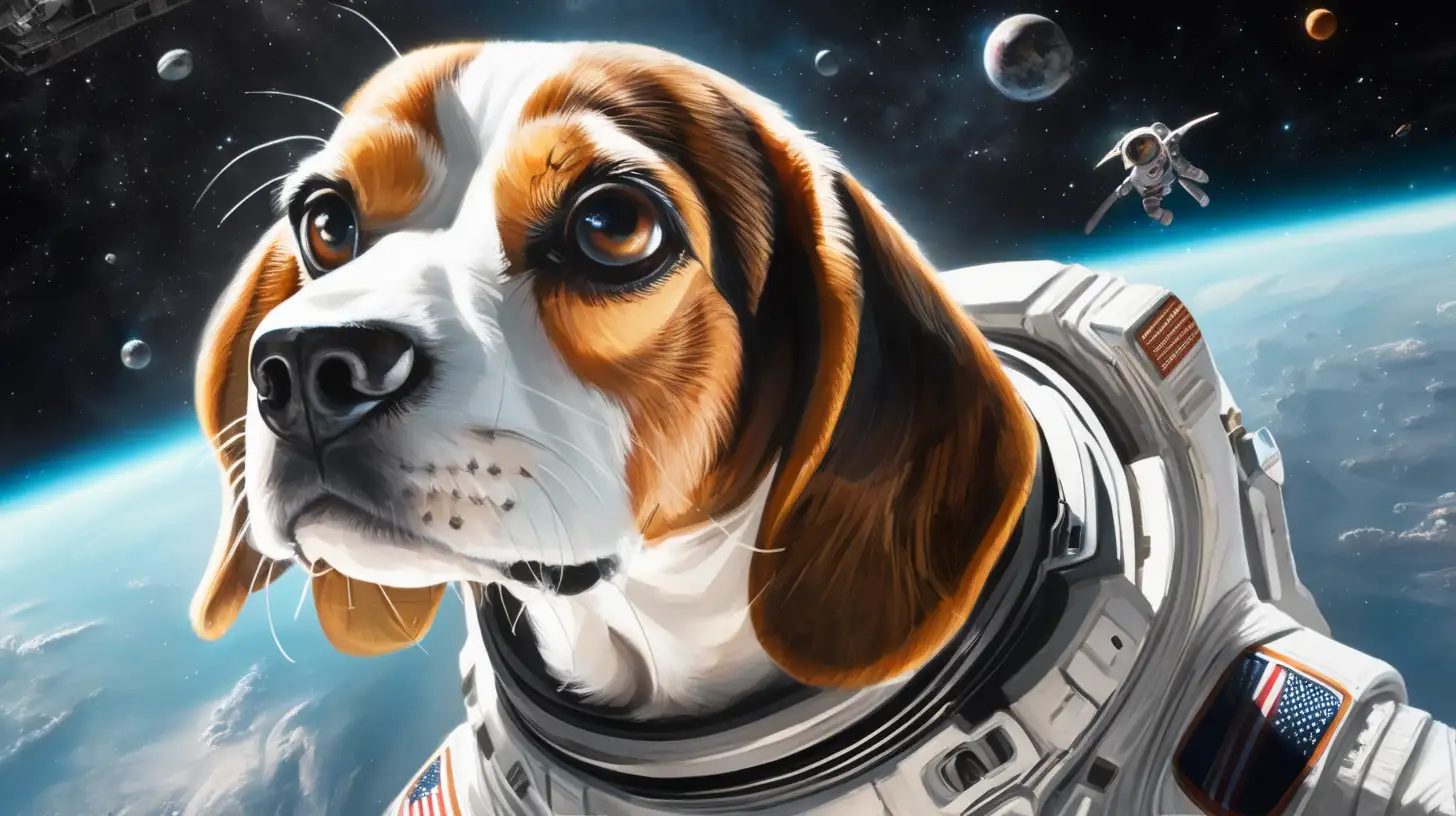 beagle in space