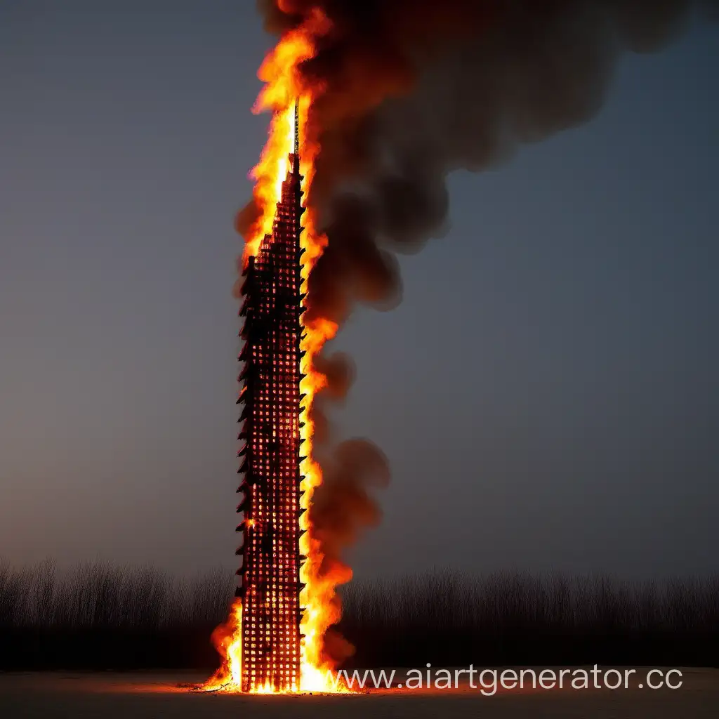 ultra tall fire