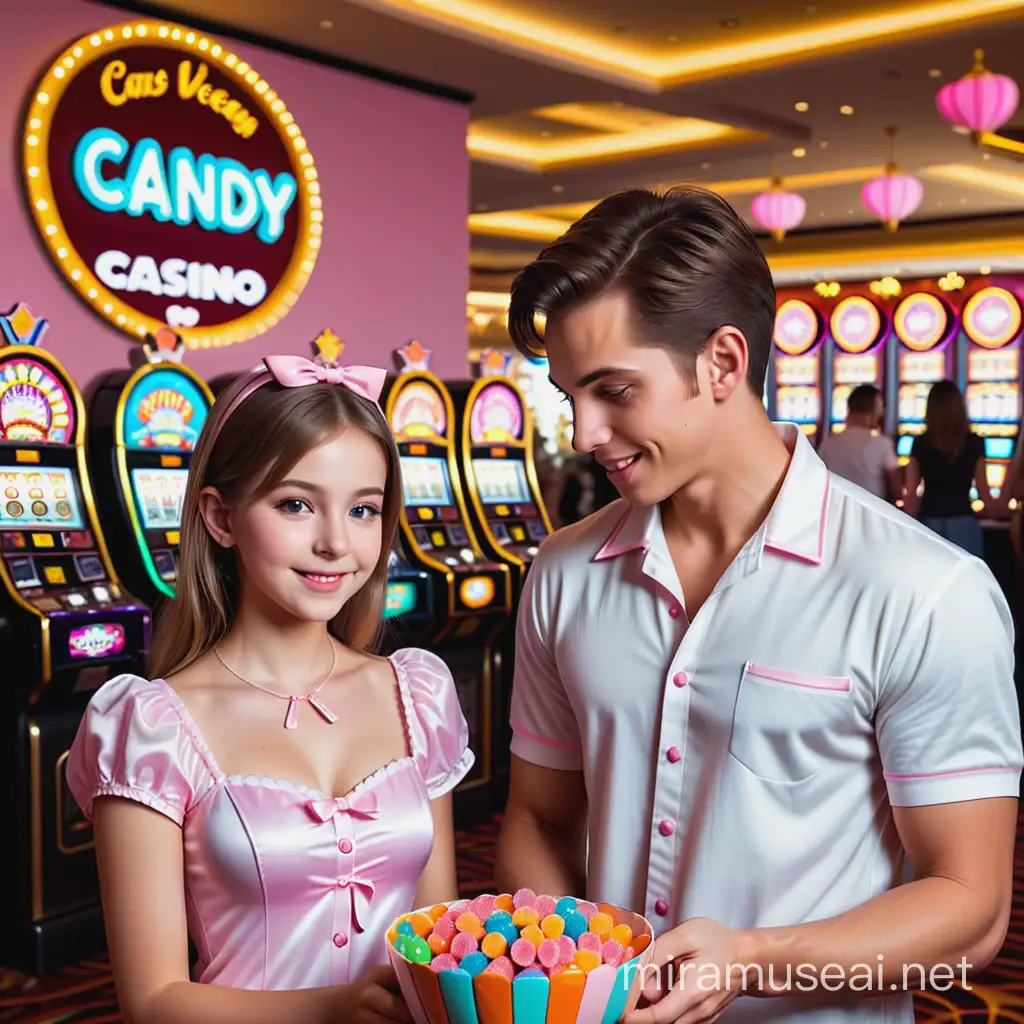 Teenage Fun at Candy Casino in Las Vegas
