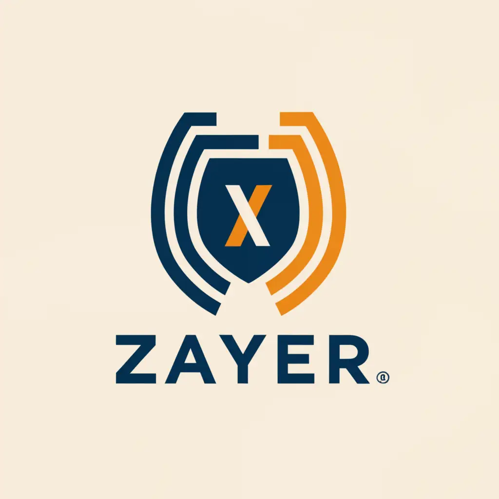a logo design,with the text 'Zayer', main symbol:a company that provides software solutions to protect passenger's data, Moderate, be used in Travel-tech industry,clear background, Z letter in the icon