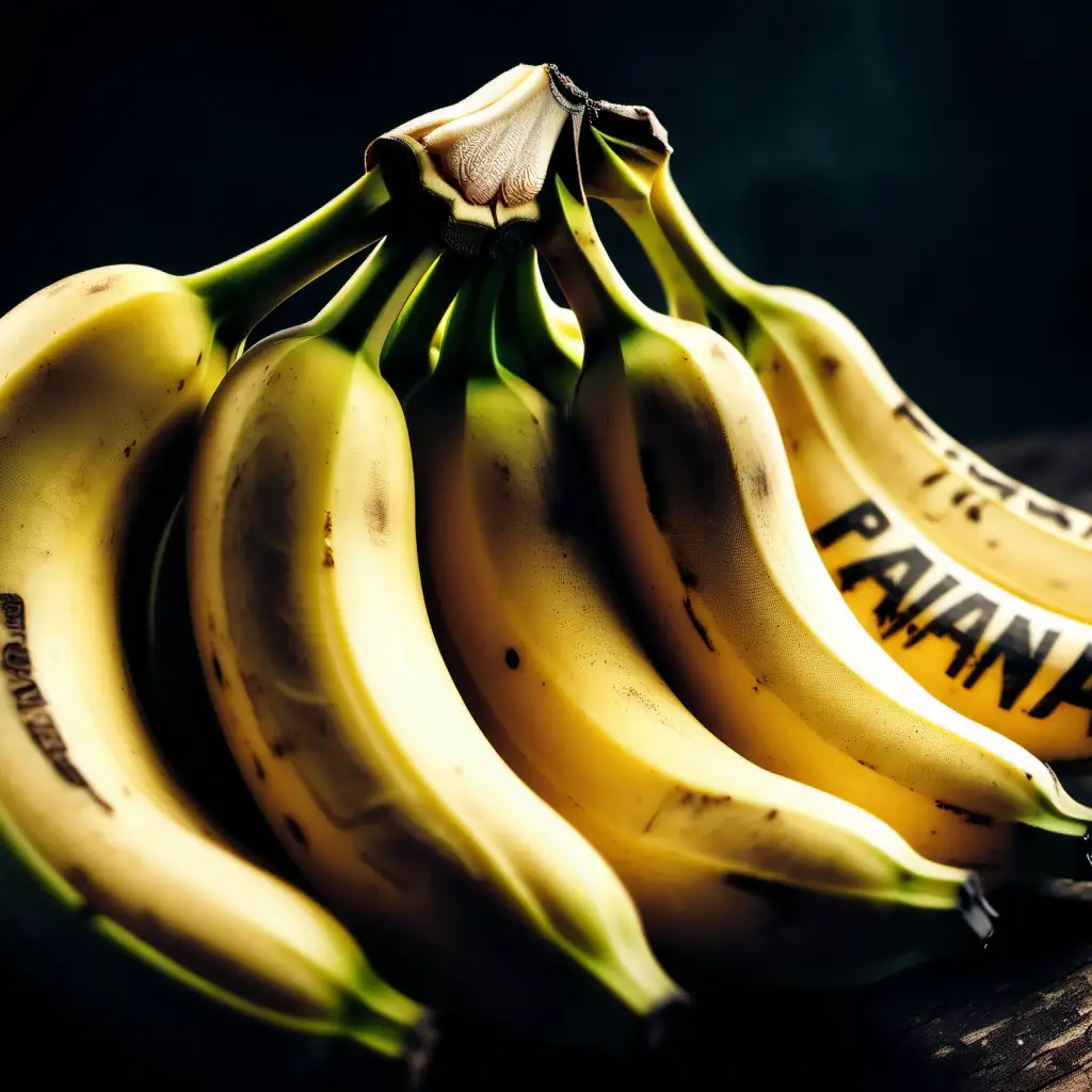 Revitalize the World with Bananas A Vibrant Surrealistic Artwork