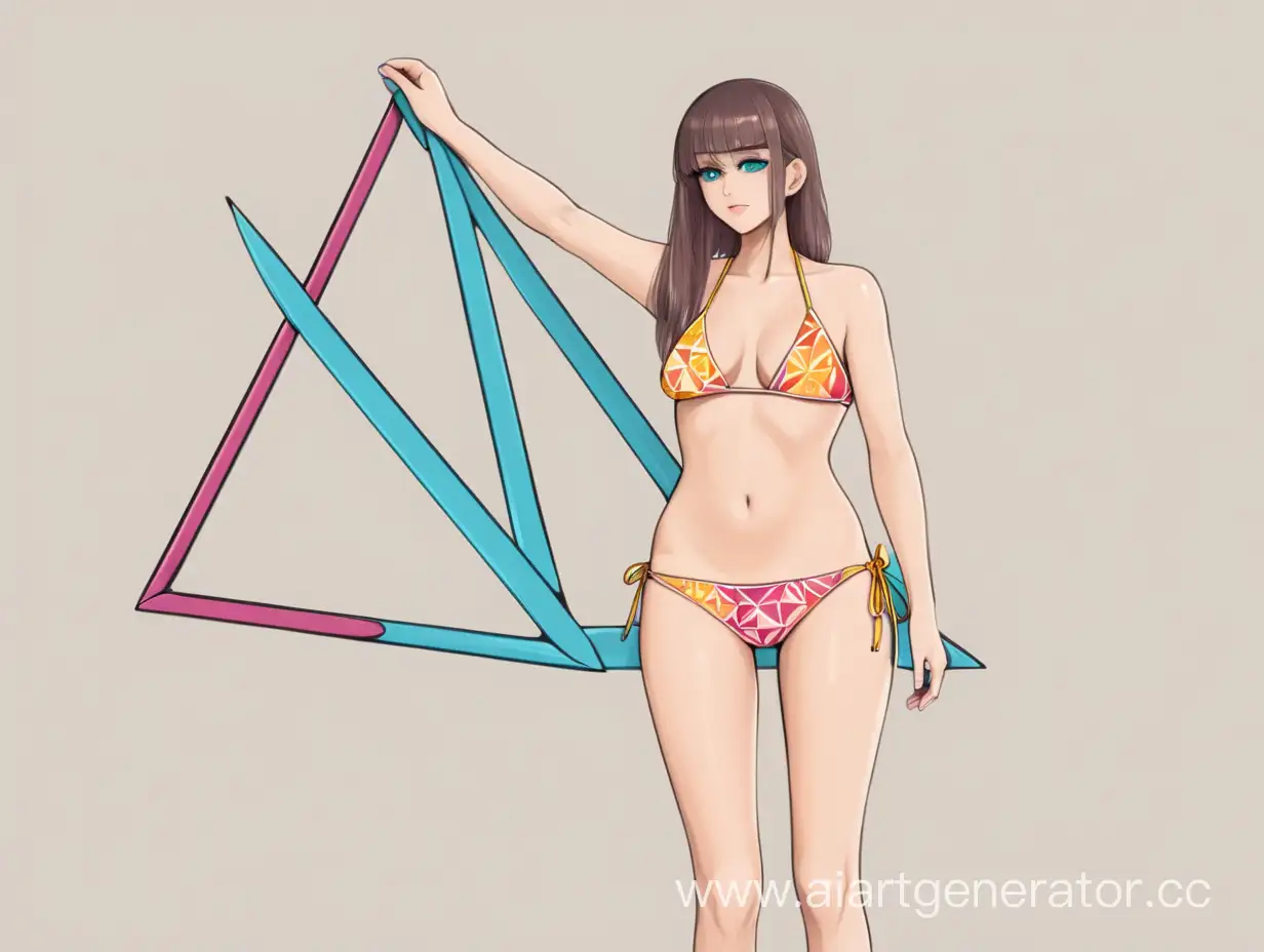 Треугольник, одетый в бикини