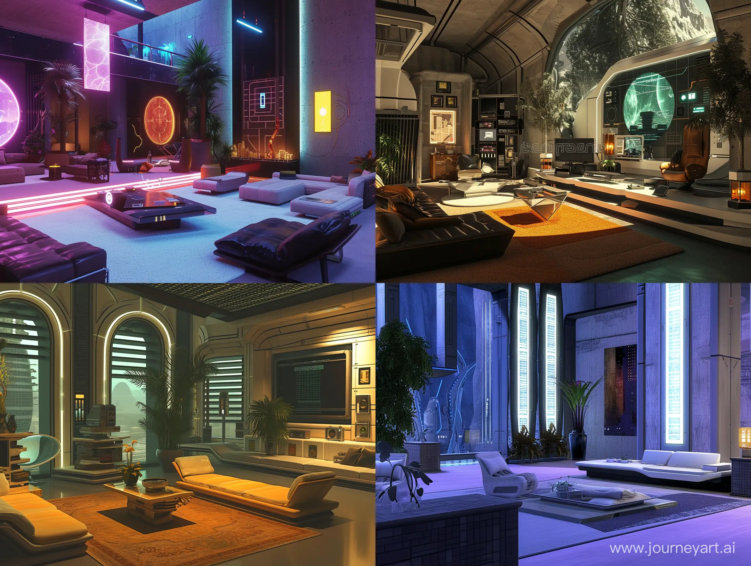Futuristic-Y2K-Living-Room-Cybercore-Vibes-and-Unique-Architecture