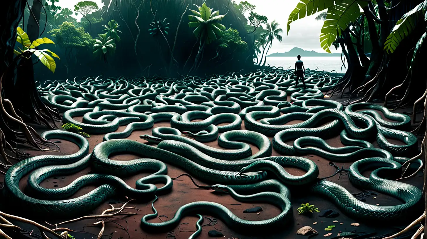 Exploring the Enigmatic Island of Giant Serpents
