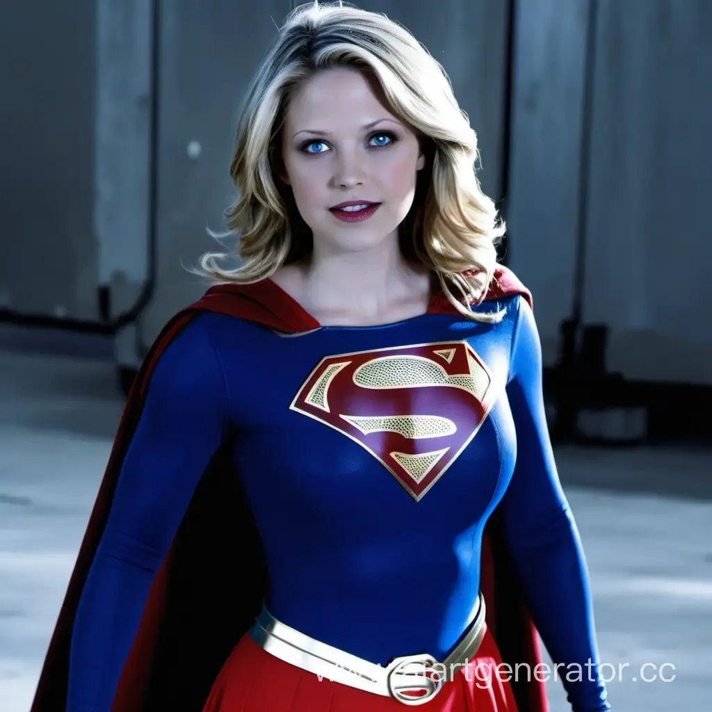 Melonie-Mac-as-Supergirl-in-a-Captivating-Movie-Scene