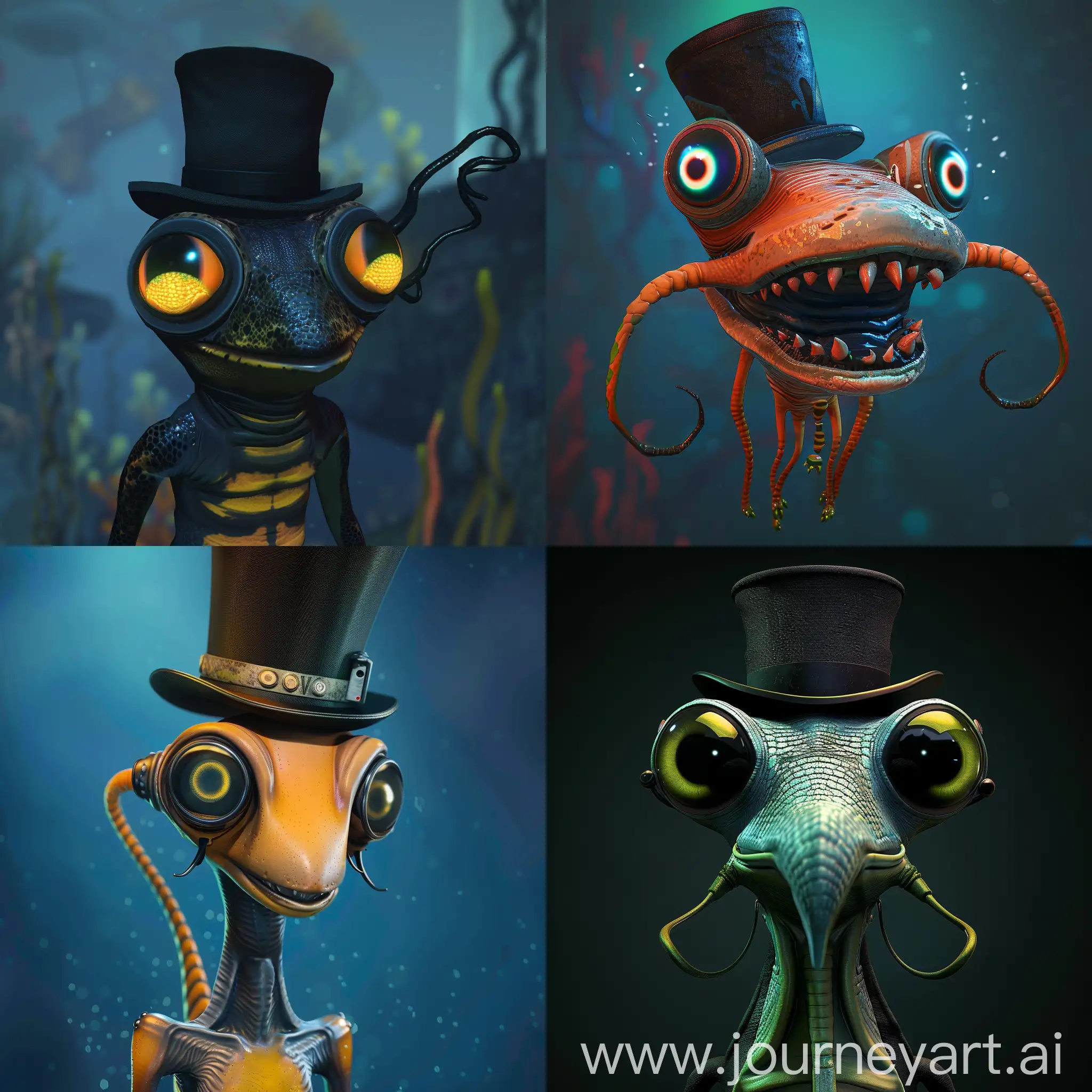 Subnautica-Peeper-with-Top-Hat-Profile-Picture