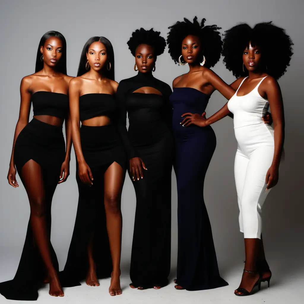 black women models for boutique