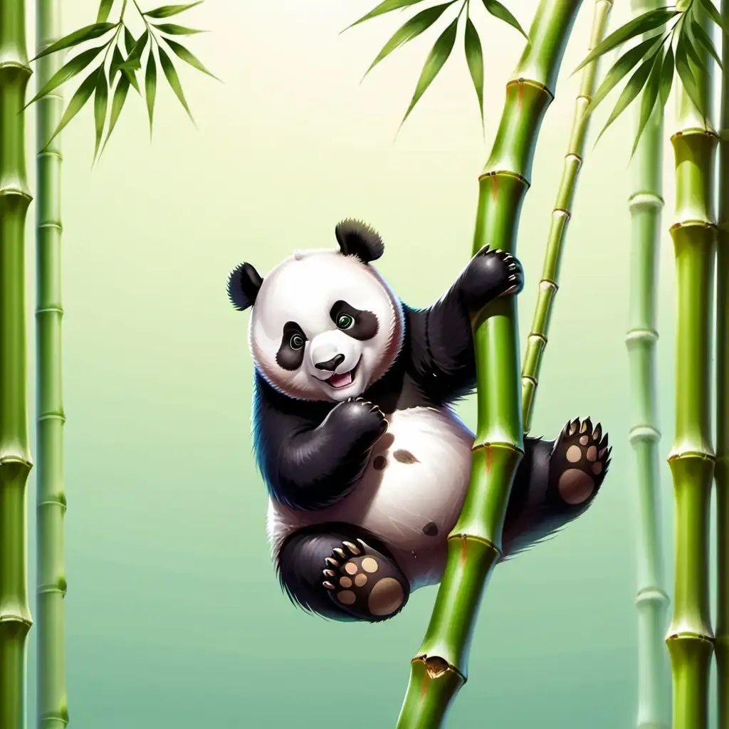 illustration,
hintergrund china,
Riesenpanda
 
Die Pandas sind Meister im Klettern und Essen von Bambus.