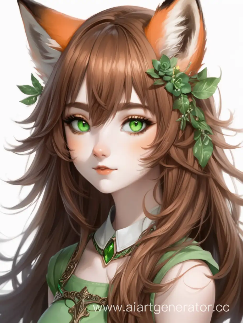 Enchanting-Fox-Girl-with-Green-Eyes-and-Brown-Hair