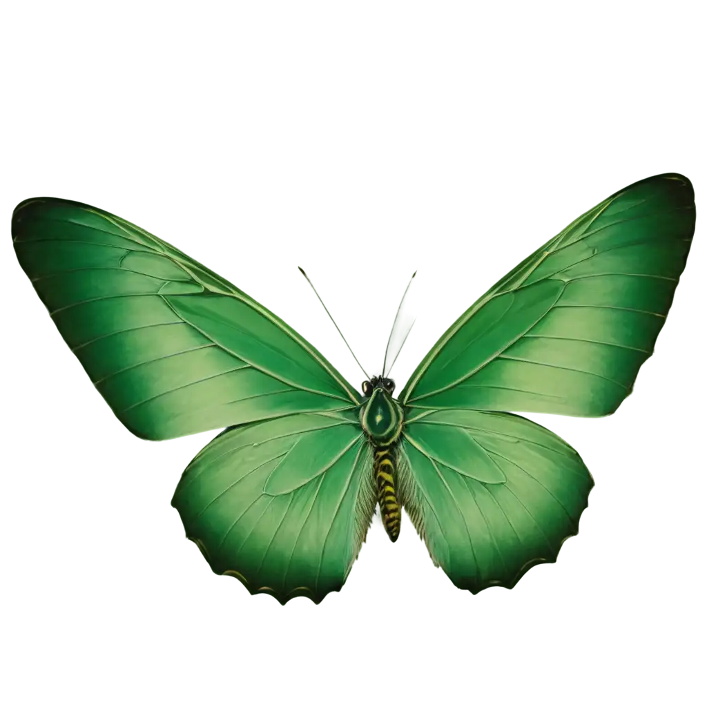 Exquisite-Green-Butterfly-PNG-Image-Enhance-Your-Designs-with-Stunning-Transparency