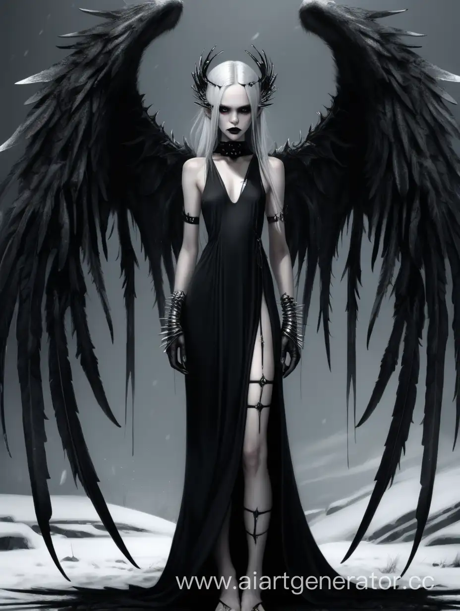 Ethereal-Gothic-Angel-Mysterious-Maiden-with-Black-Wings