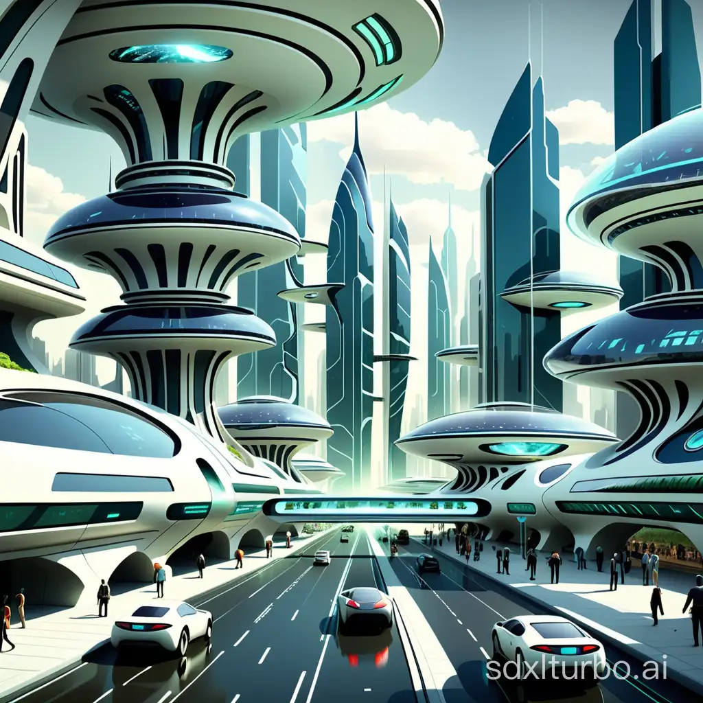 Futuristic-Urban-Landscape-with-Advanced-Technology-and-Sustainable-Living