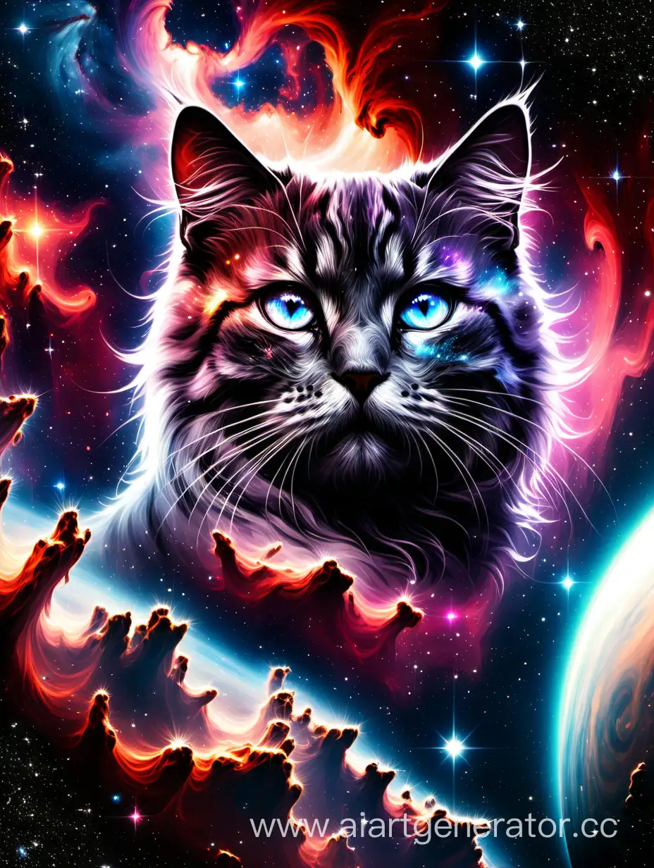 Sparkling-Nebula-Cat-Enchanting-Feline-Gazing-from-Cosmic-Realms