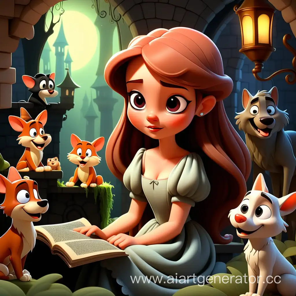 Enchanting-Cartoons-and-Fairy-Tales-Illustration