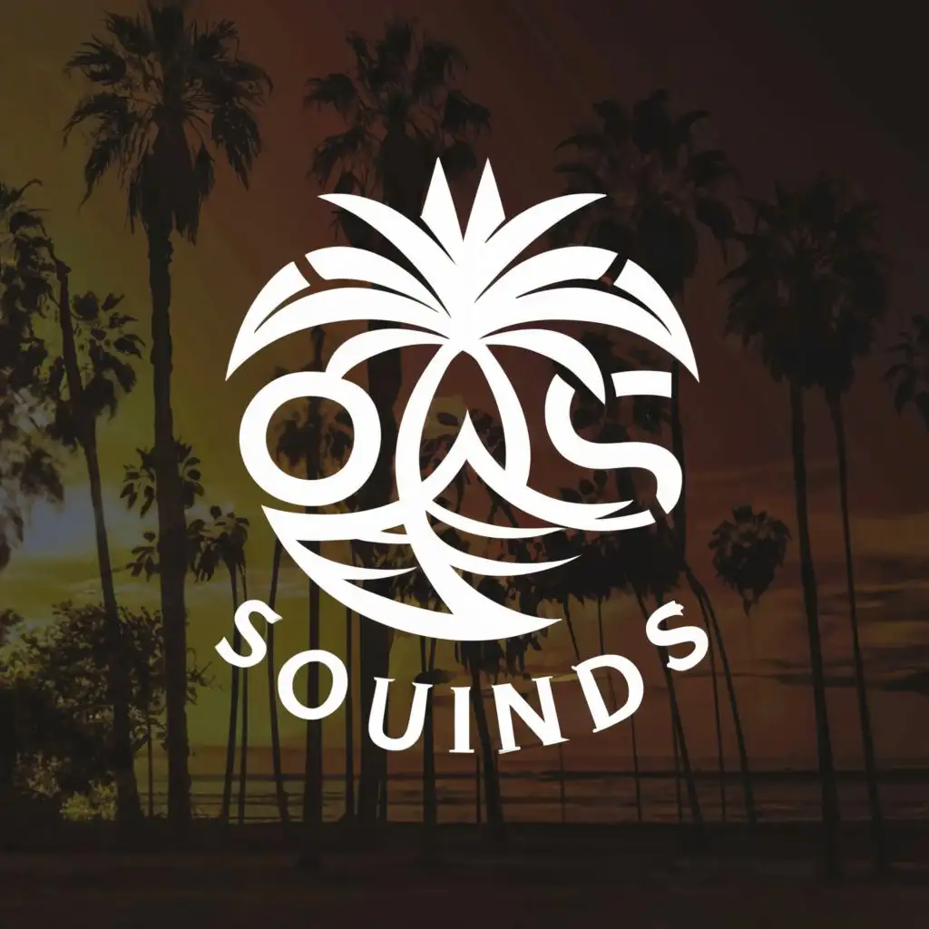 LOGO-Design-for-Oasis-Sounds-O-Symbol-in-Desert-Gold-with-Travel-Elements-and-Clear-Background