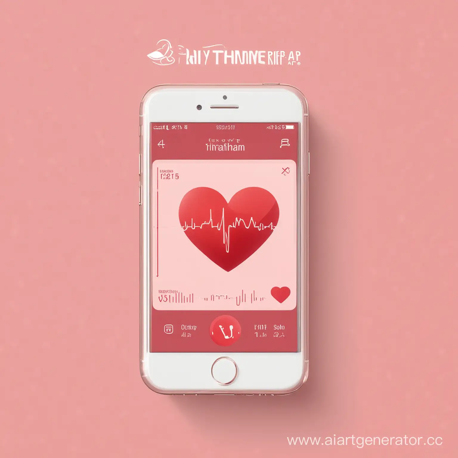 обложка для приложения РитмЖизни: Трекер Сердечного Здоровья
