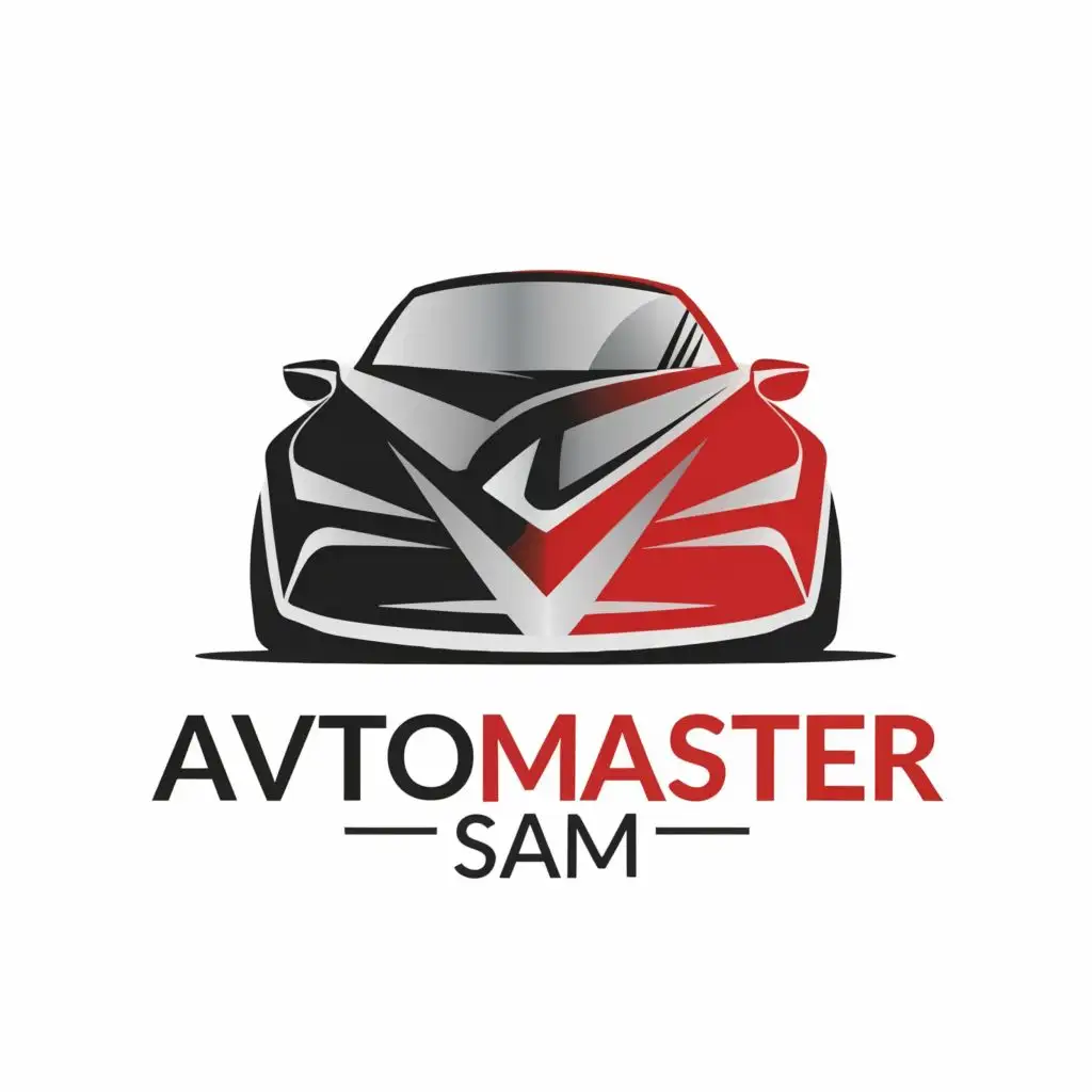 a logo design,with the text "avto_master_sam", main symbol:Cars,Moderate,be used in Automotive industry,clear background