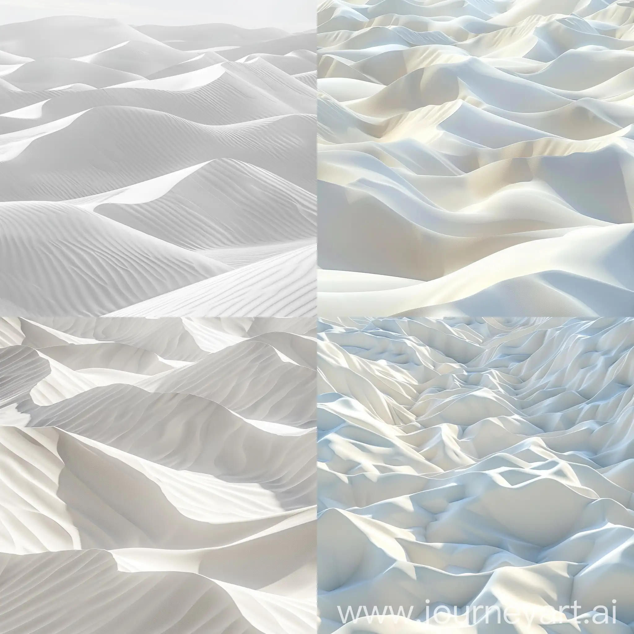 Паттерн песчаных дюн белый обьемный