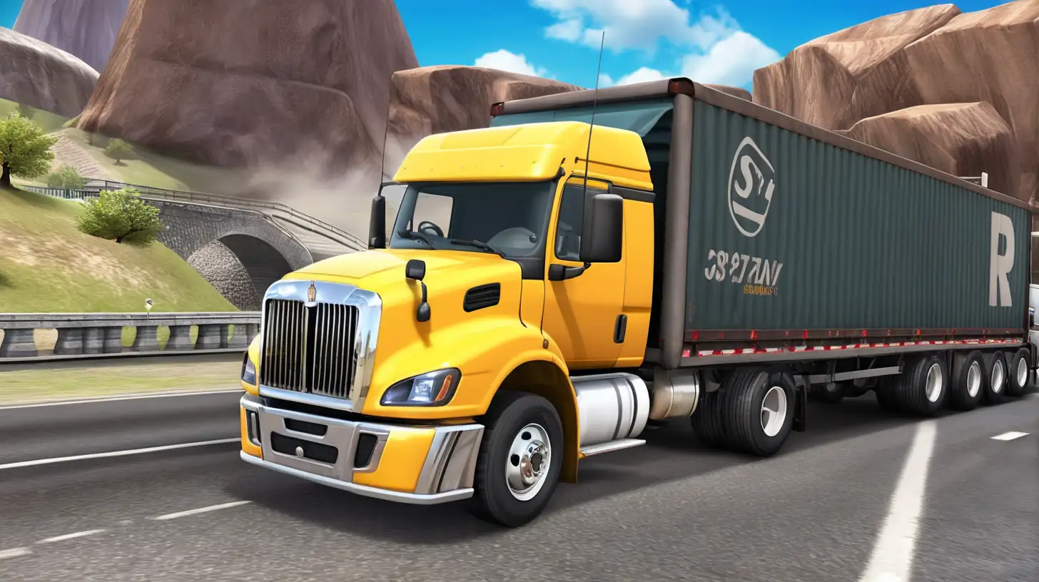 Ultimate Real City Truck Driving Simulator Experience the Thrill of Transporting Cargo Goods