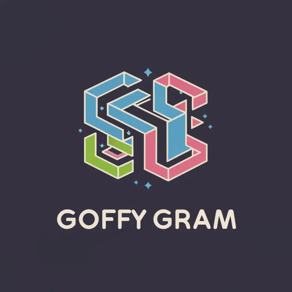 a logo design,with the text "G8 Goofy Gram", main symbol:G8,complex,be used in Entertainment industry,clear background