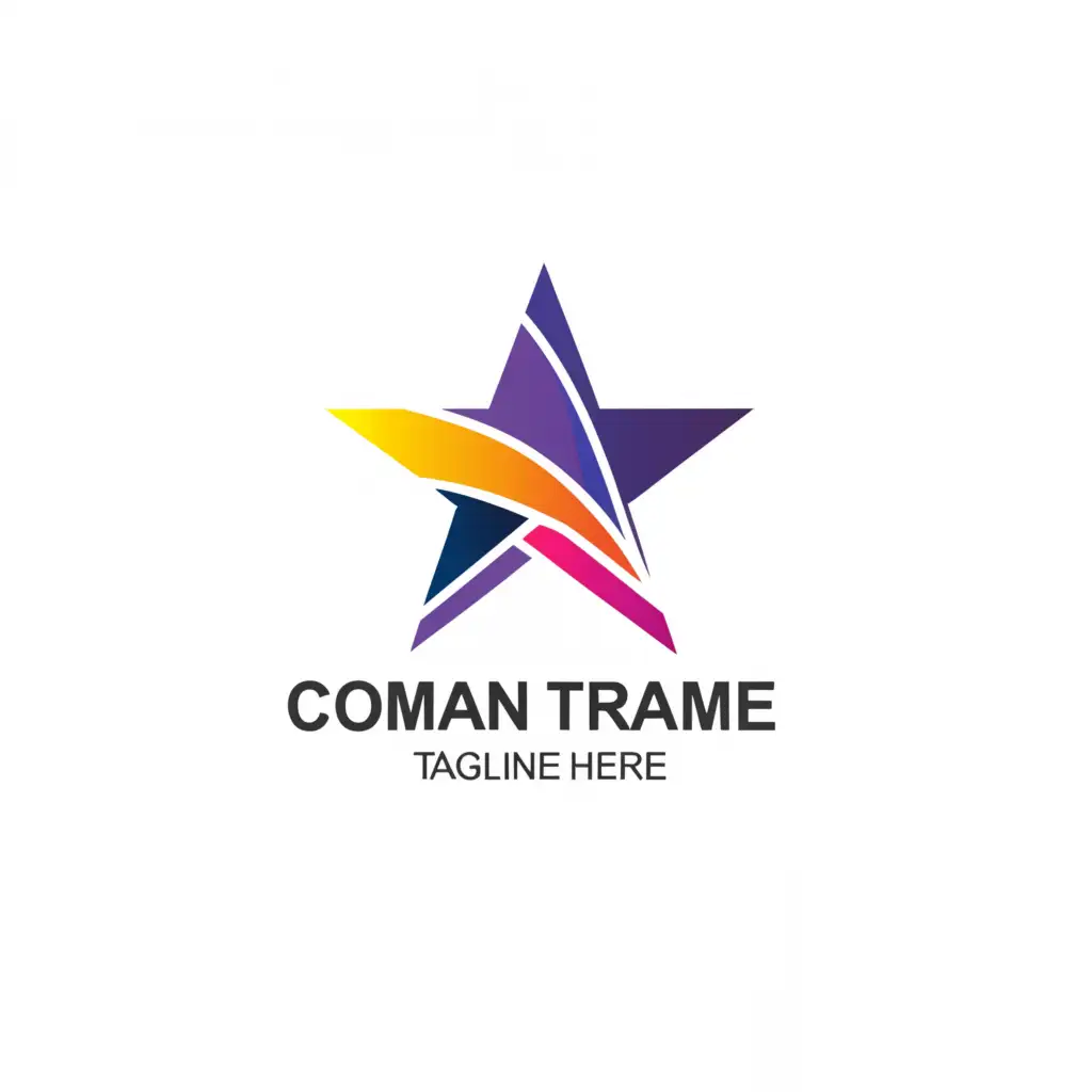 a logo design,with the text "star", main symbol:star,Moderate,be used in Travel industry,clear background