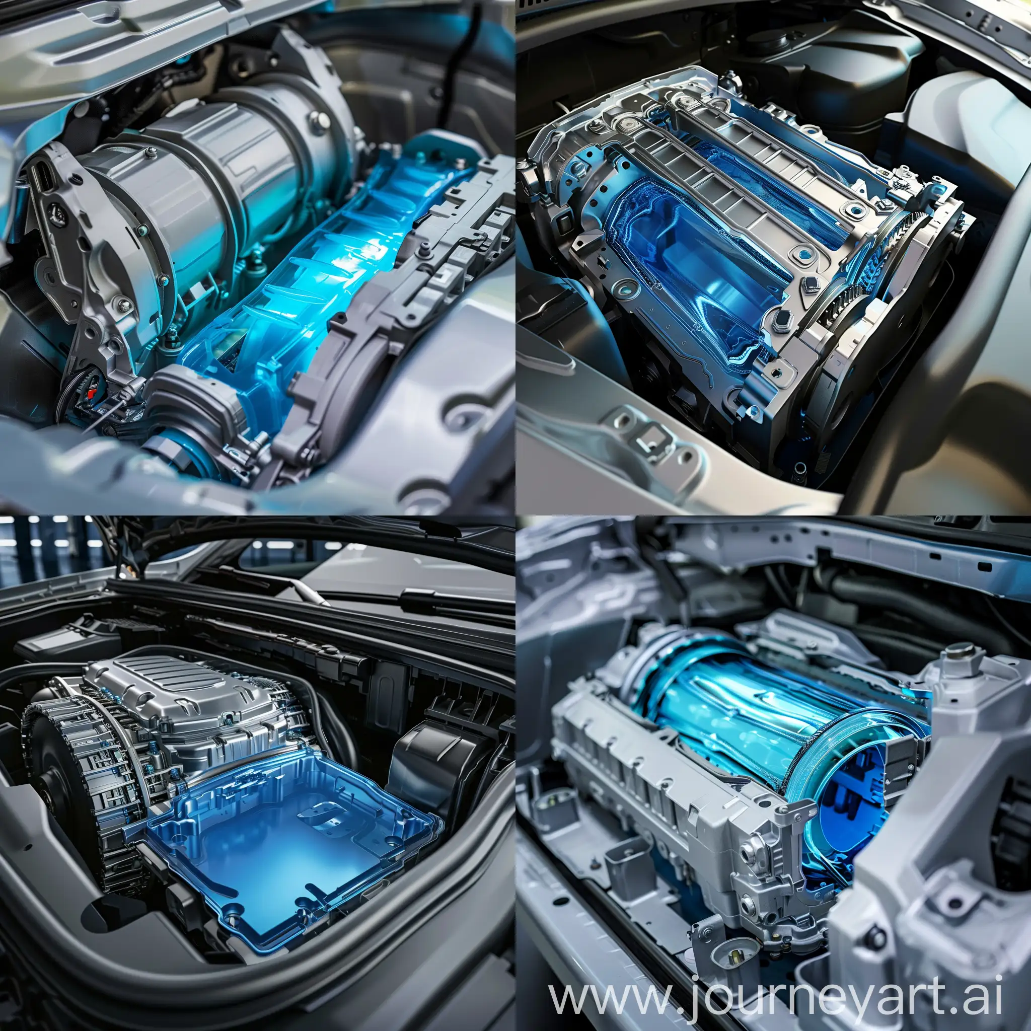 Blue-Fluid-Car-Transmission-V6-Power-and-Efficiency