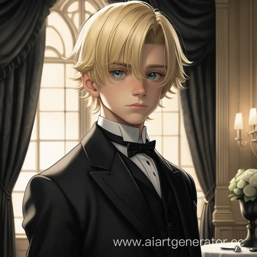 Elegant-16YearOld-Butler-in-Stylish-Black-Attire