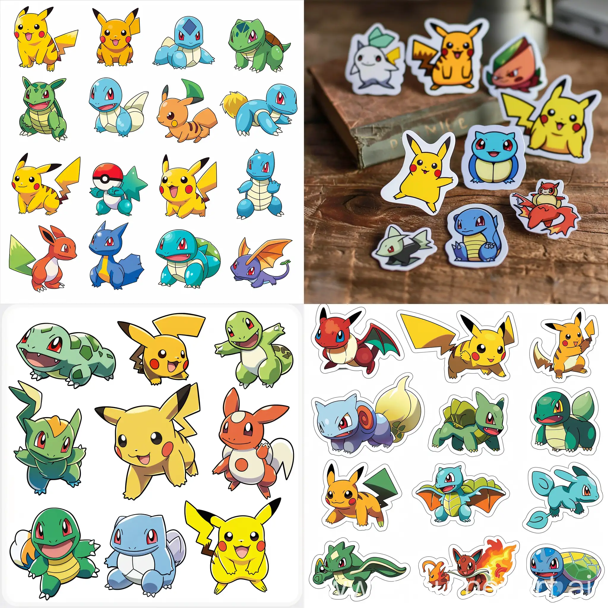 Colorful-Pokemon-Stickers-for-Creative-Crafting