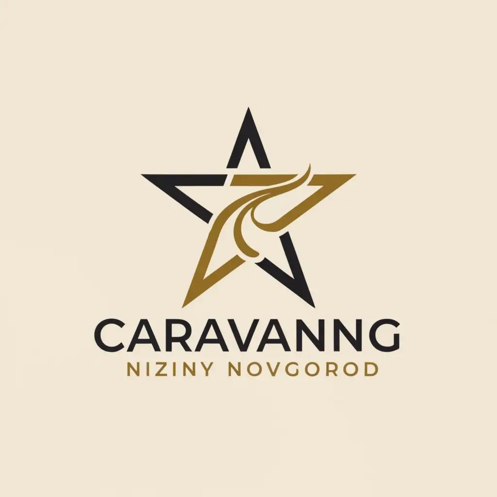 a logo design,with the text "caravaning "Star's Travel"", main symbol:Star's Travel Nizniy Novgorod,Moderate,be used in Travel industry,clear background