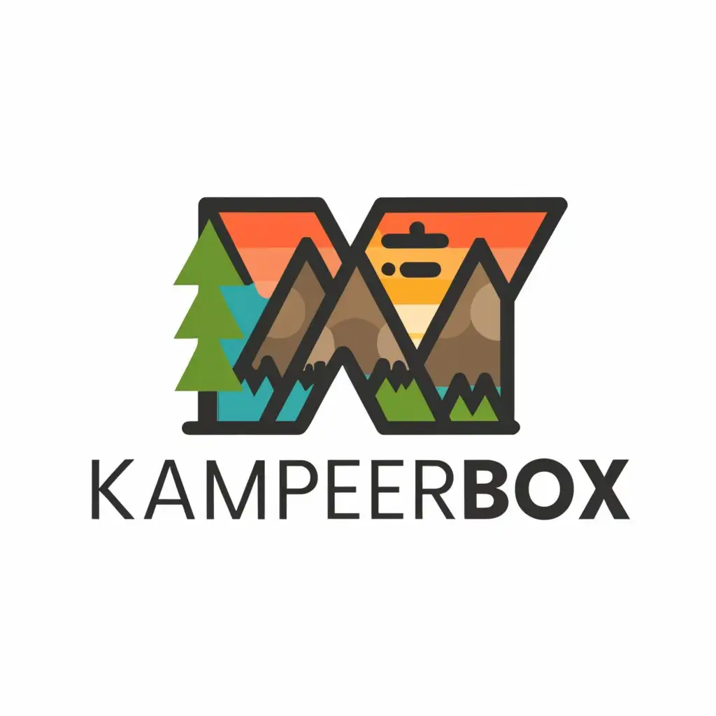 LOGO-Design-For-KamperBox-Minimalistic-KB-Symbol-for-the-Travel-Industry