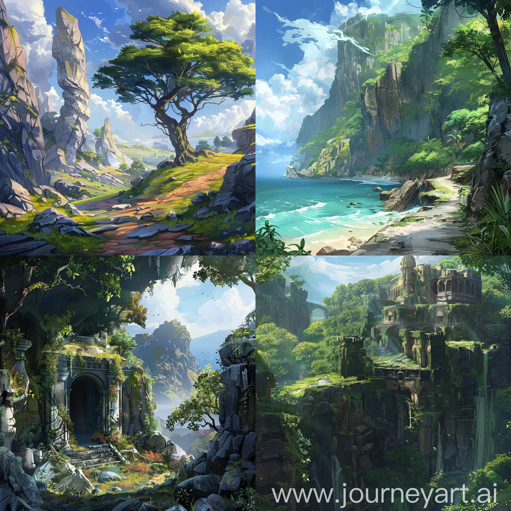 Detailed-Game-Art-Landscape-with-HighQuality-Features