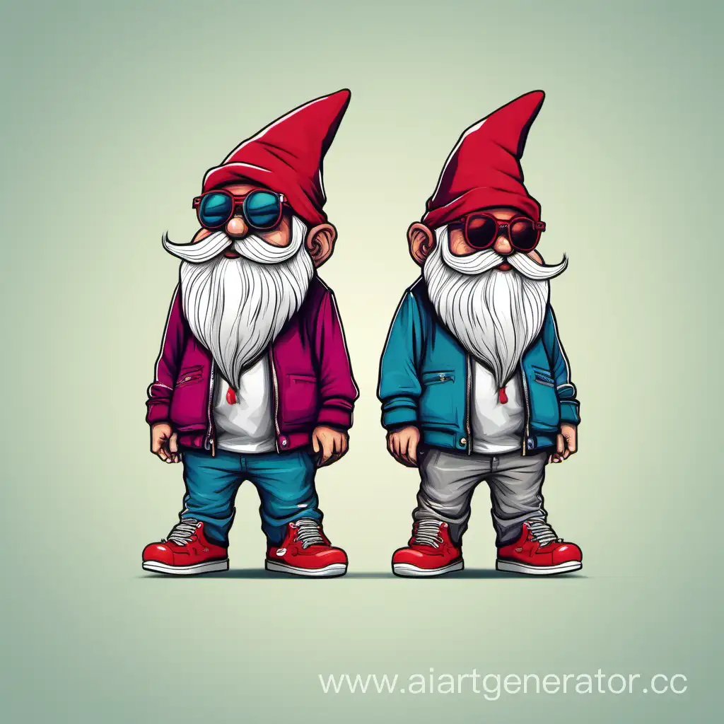 Gnome-Rappers-in-Stylish-Design-Mode