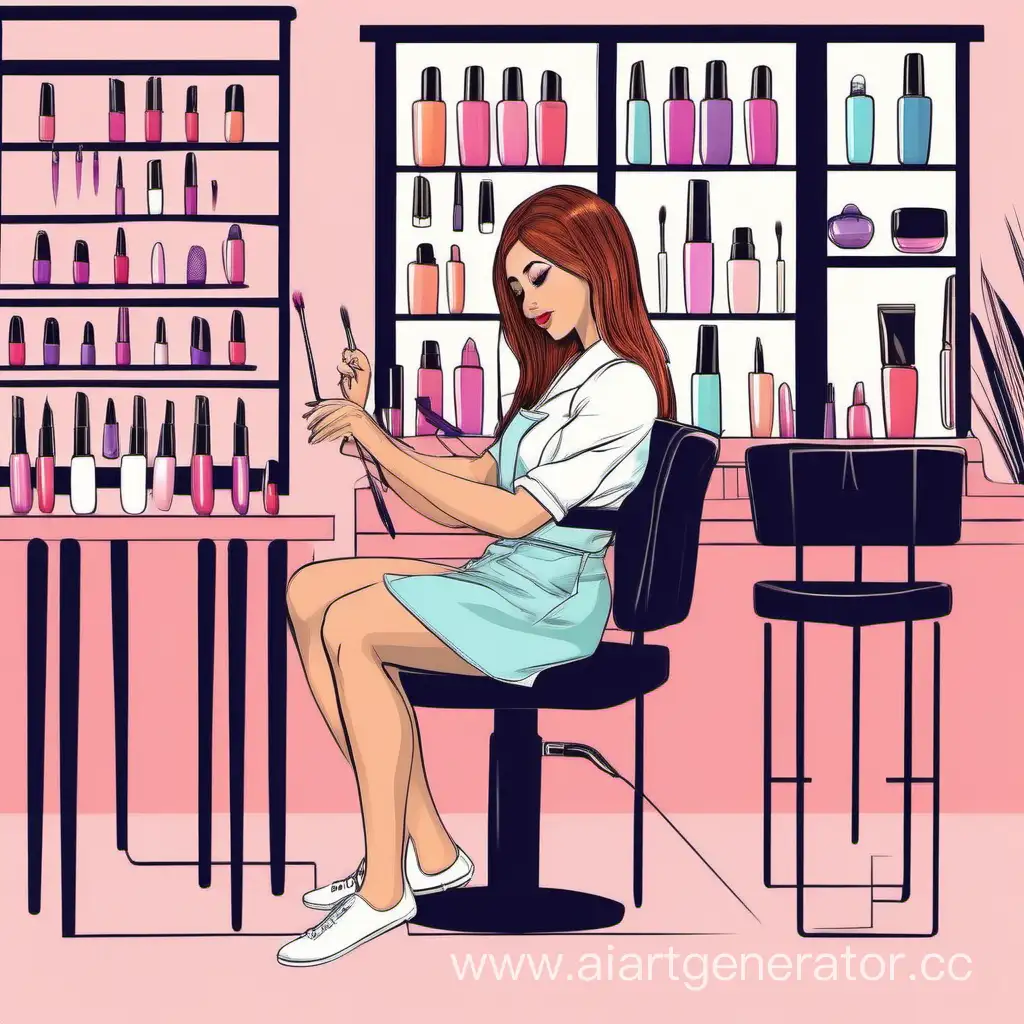 Joyful-Girl-Enjoying-Professional-Manicure-at-Beauty-Salon