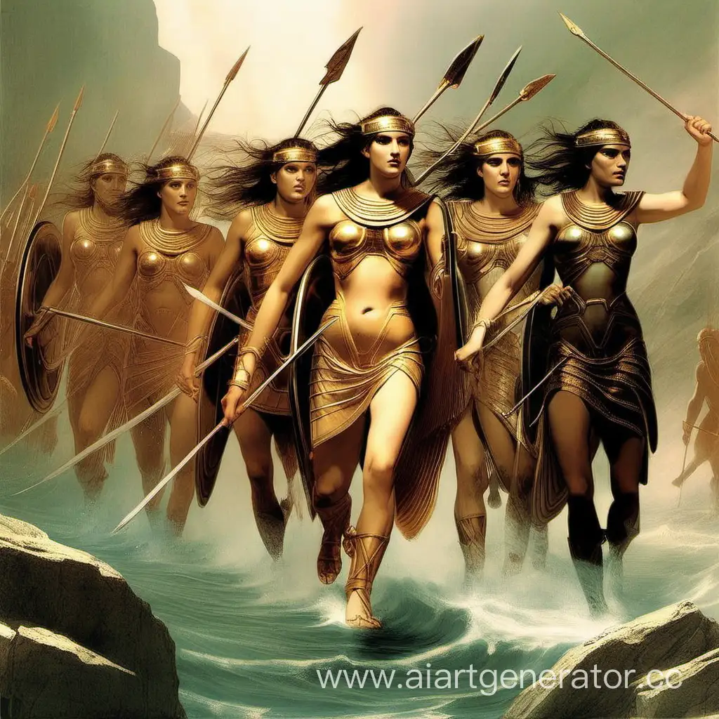 Powerful-Amazons-of-Ancient-Greek-Mythology