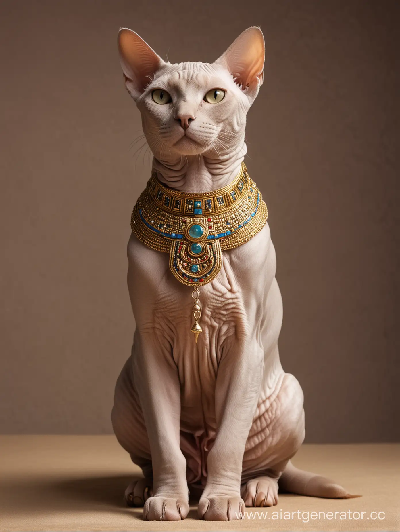 Majestic-Sphinx-Czar-Cat-in-Royal-Regalia