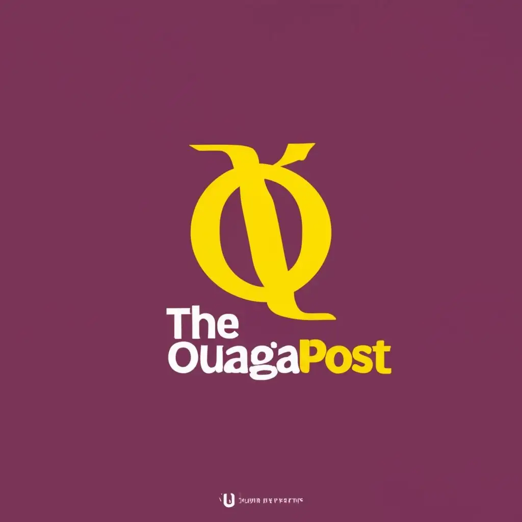 logo, Creation of LOGO for The OUAGA Post Bold and daring typography symbolizing truth, peace, wealth, and hope, with the text "The OUAGA Post", typography, be used in Finance industry