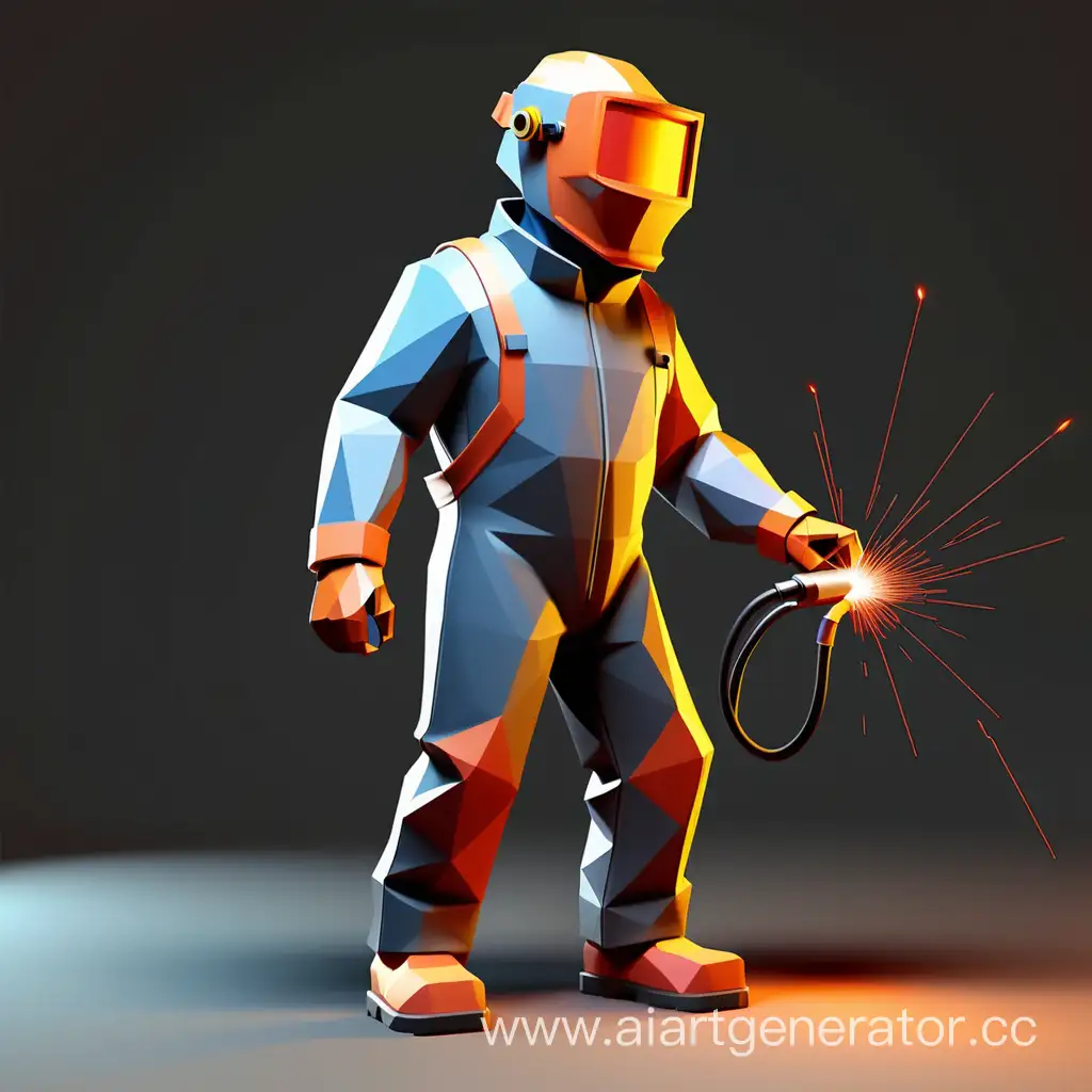 Low-Poly-Electric-Welder-Working-FullLength