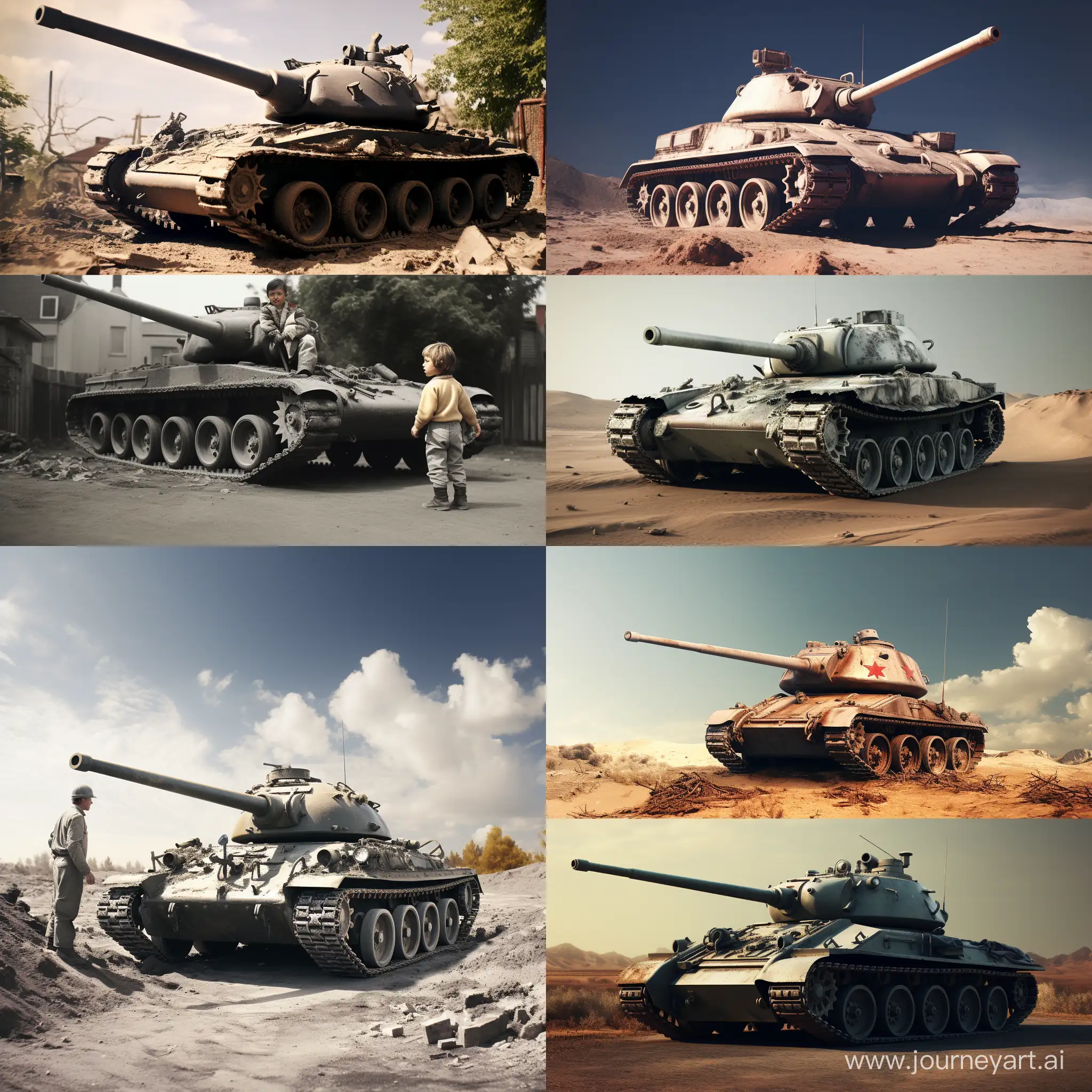 Evolution-of-Tanks-1950s-vs-30th-Century