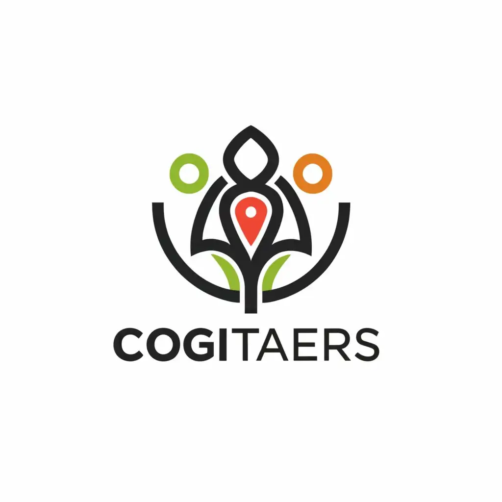a logo design,with the text "Cogitaters", main symbol:Meditation,Moderate,be used in Retail industry,clear background