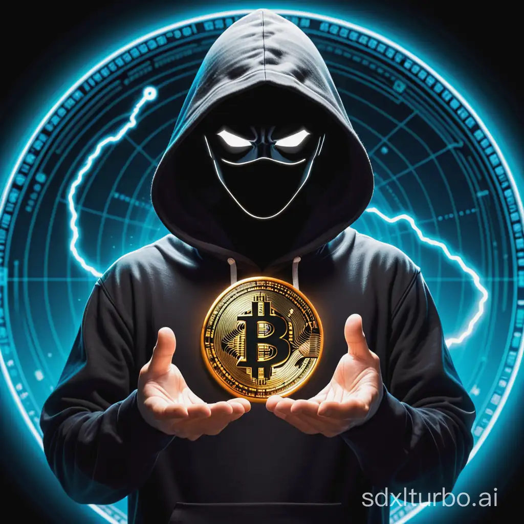 Mysterious-Giant-Satoshi-Nakamoto-with-Glowing-Bitcoin-Bitcoin-World-Order