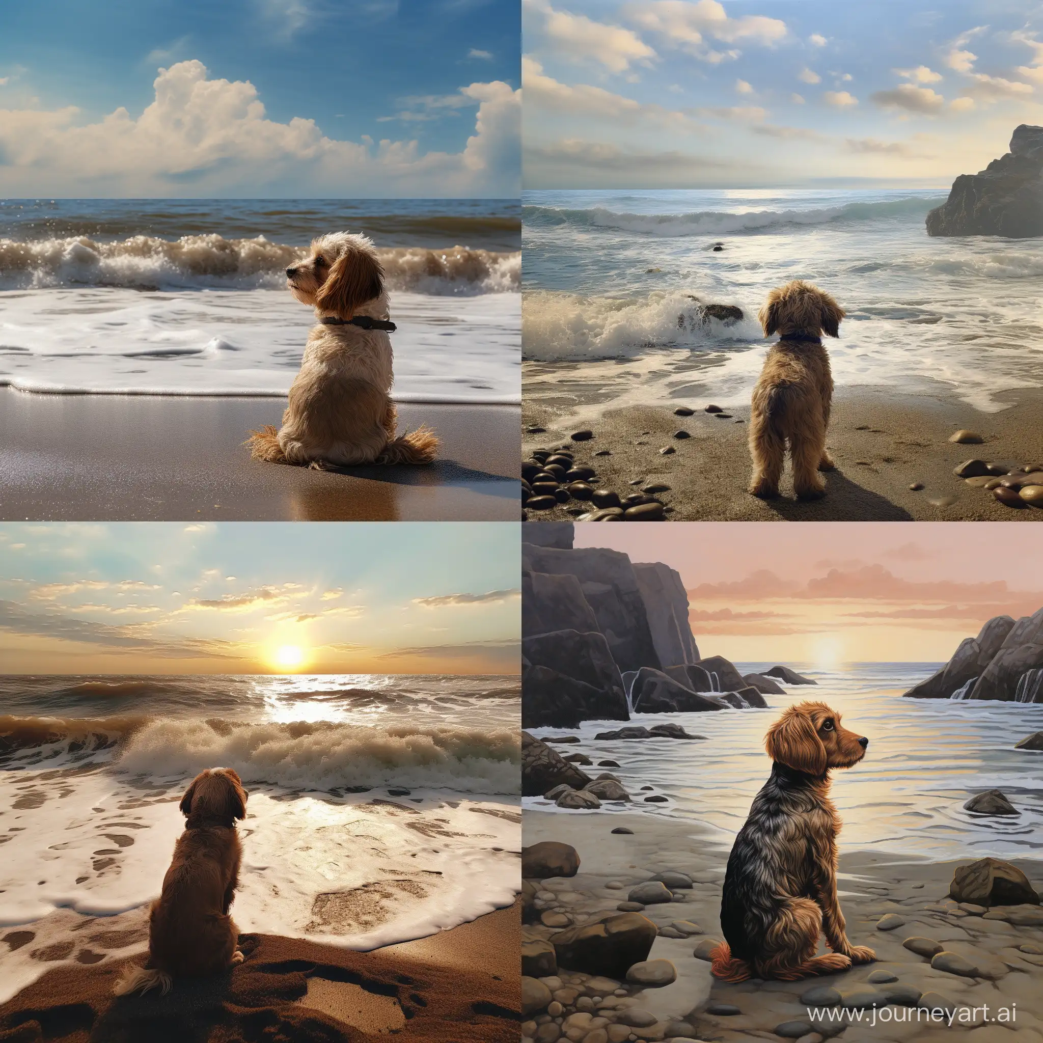Playful-Dog-Enjoying-the-Ocean-Breeze