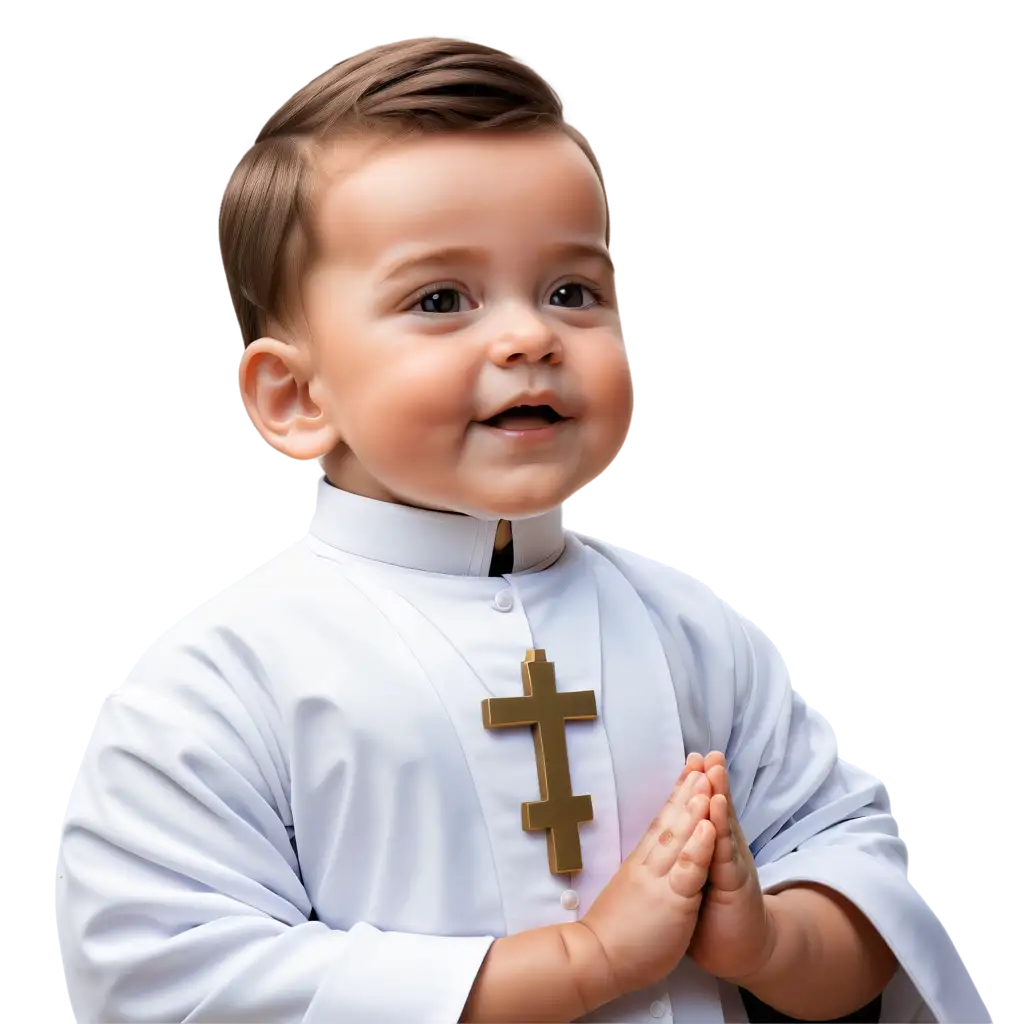 Captivating-PNG-Image-of-a-Cherubic-Baby-Priest-Explore-Divine-Innocence-in-High-Quality